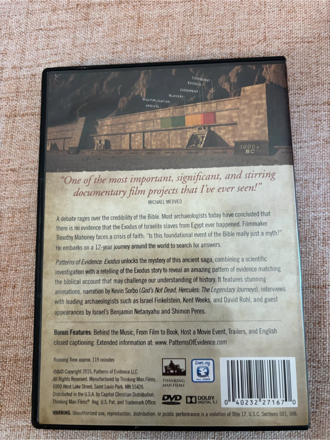 Patterns of Evidence: Exodus DVD - photo 2