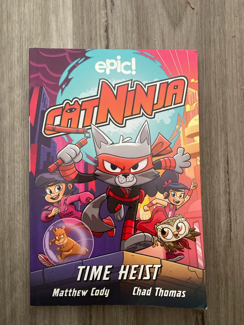 Cat Ninja: Time Heist Graphic Novel