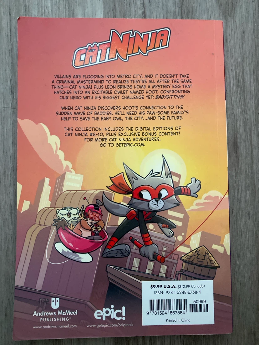 Cat Ninja: Time Heist Graphic Novel - photo 2