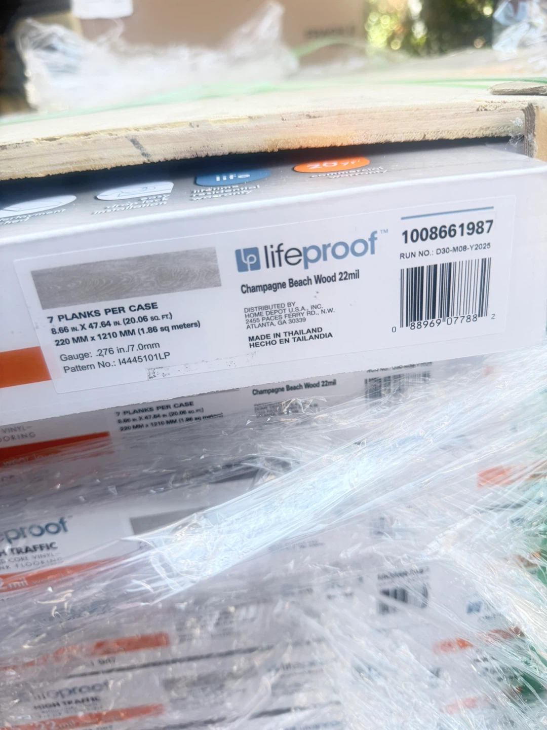 Lifeproof Champagne Beach Wood Luxury Vinyl Plank Flooring - photo 2