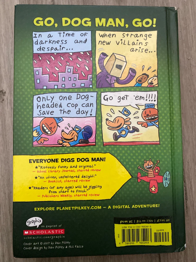 Dog Man Unleashed by Dav Pilkey - Children's Book - photo 2