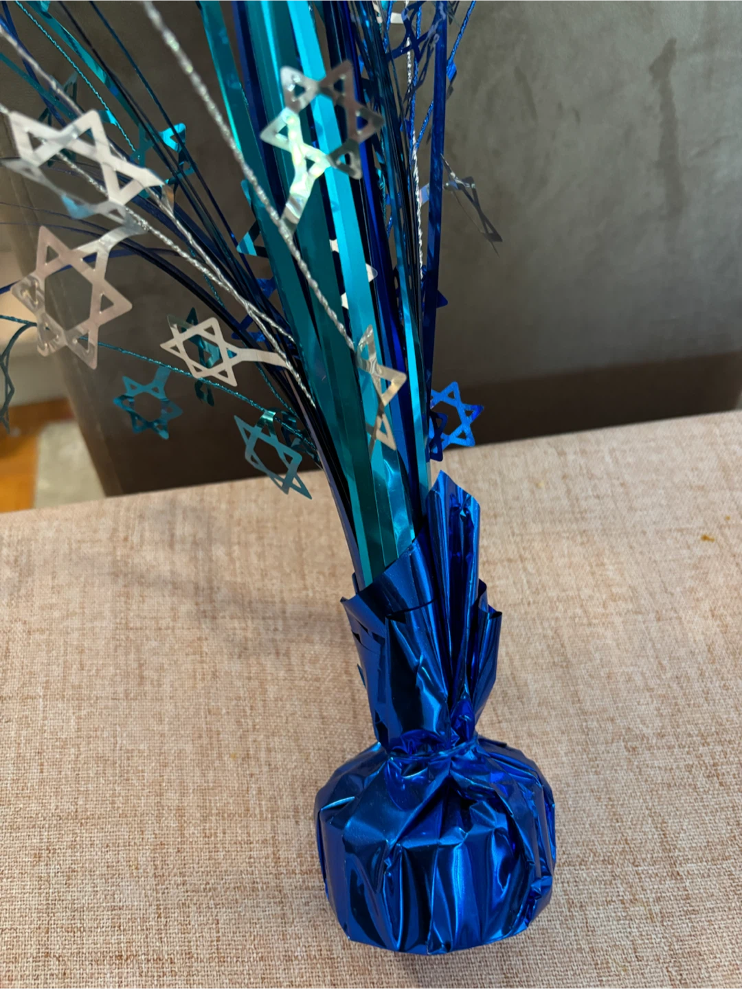 Hanukkah Menorah Centerpiece Decoration - photo 2