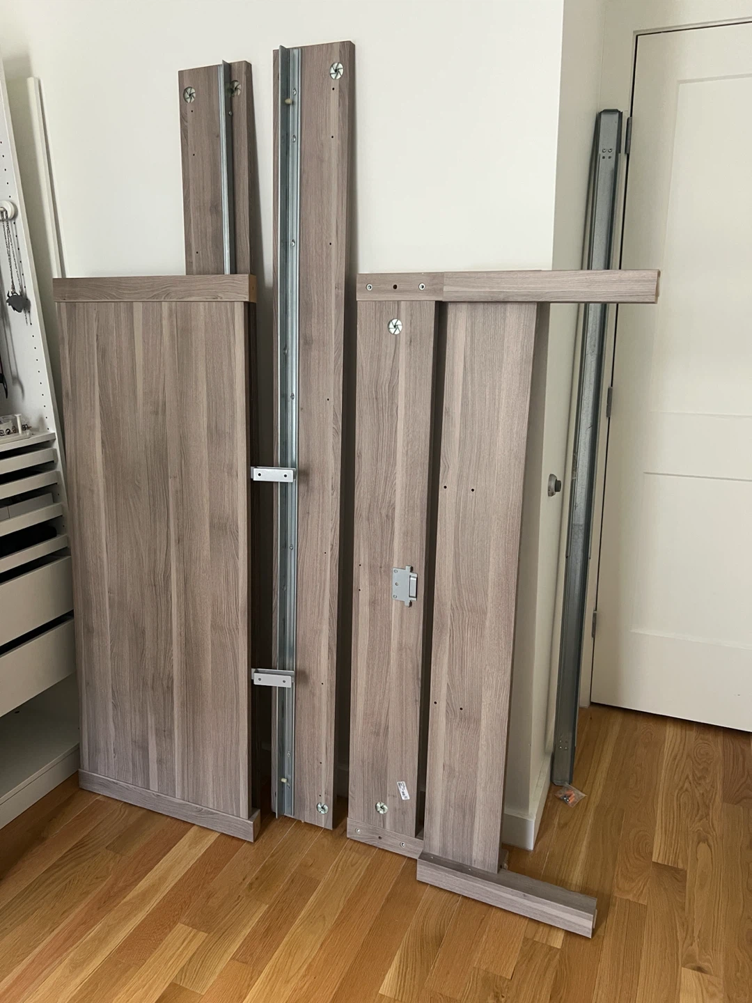 Nyvoll Bed Frame - Great Condition, FULL size, Also Includes Sla