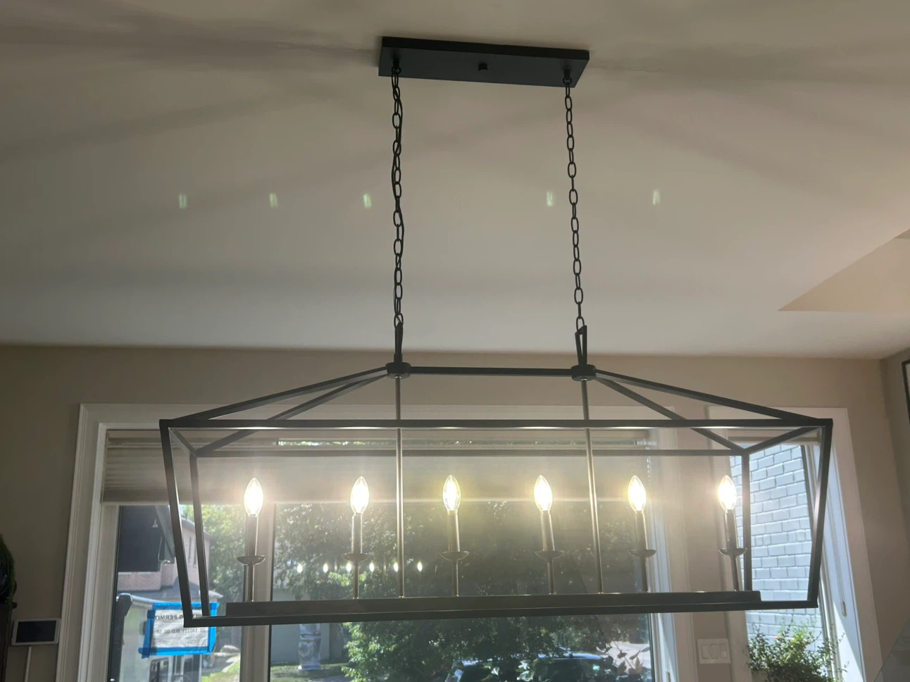 Farmhouse Linear Chandelier - photo 2