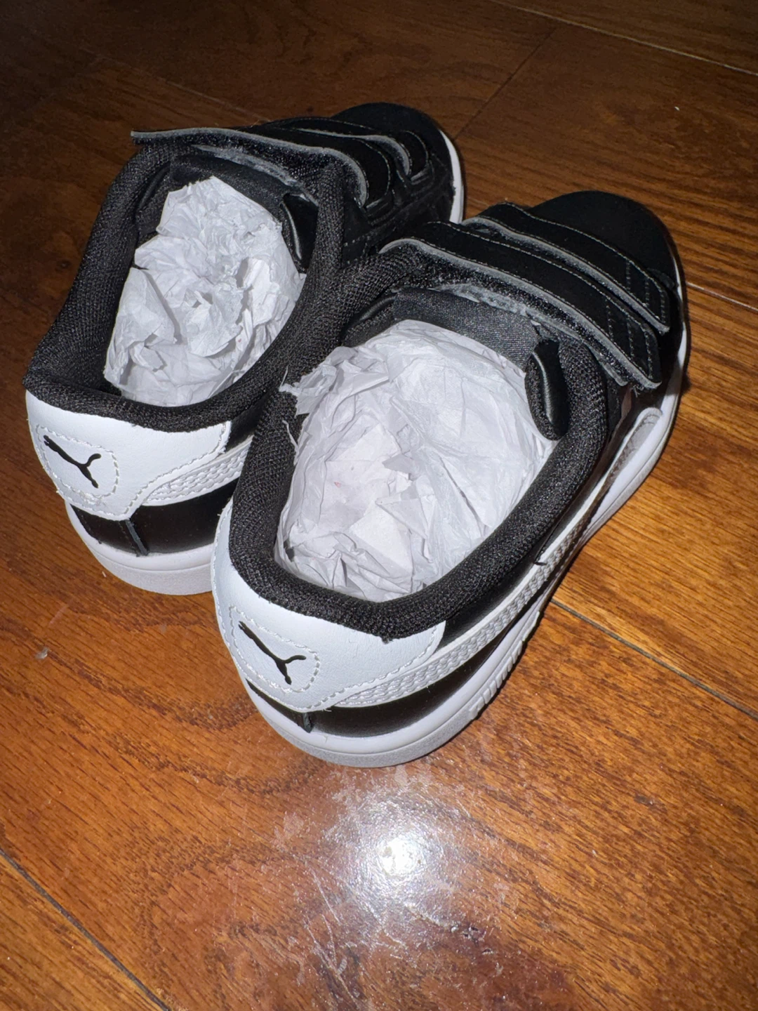 Boys Puma Smash V2 Hook and Loop Shoes - US 11C - photo 3