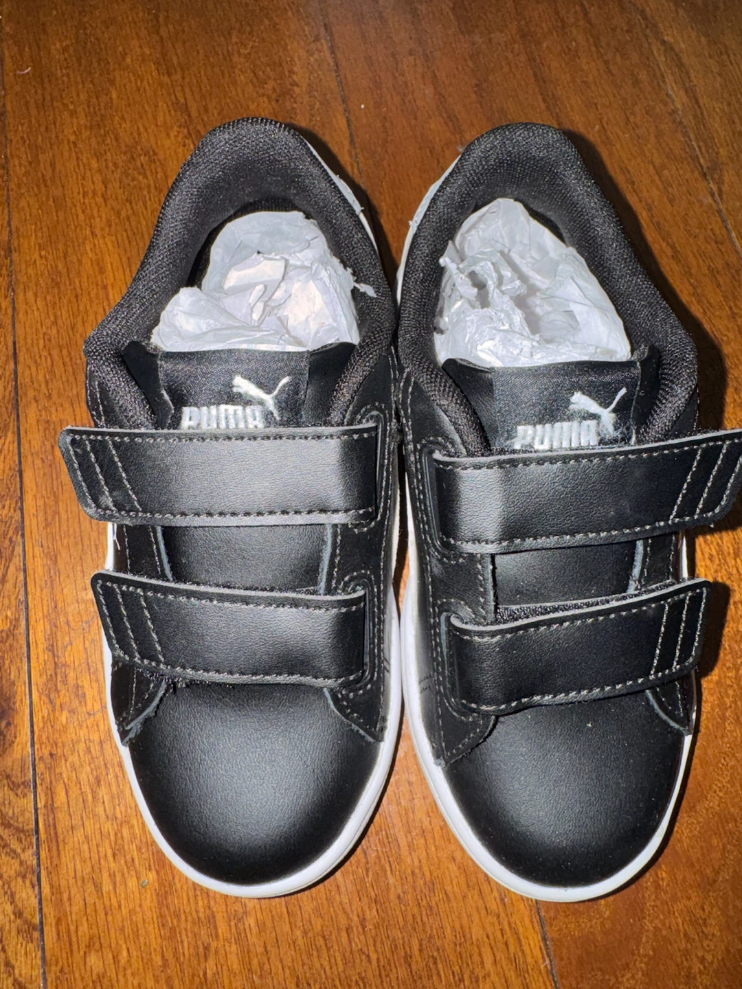 Boys Puma Smash V2 Hook and Loop Shoes - US 11C - photo 4