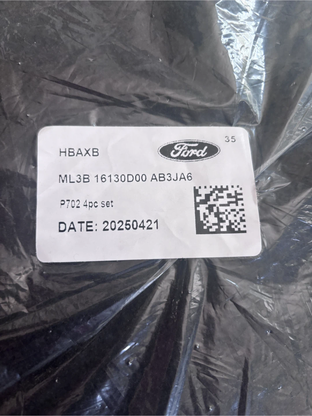 Ford Floor Mats P702 4pc Set