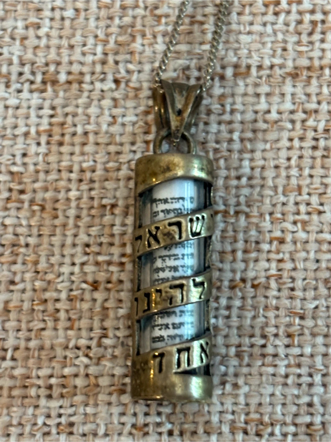 Hamsa Scroll Pendant Necklace - photo 2