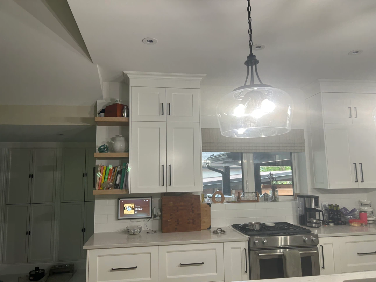 Clear Glass Pendant Lights - Set of 3 - photo 4