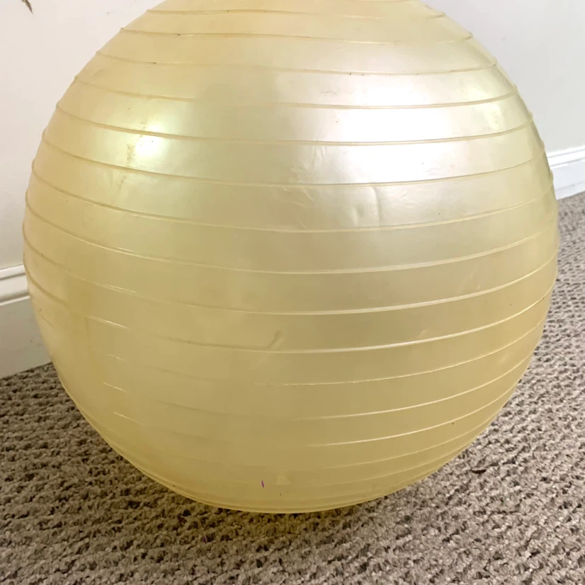 Exercise Ball Fitness Stability Ball Core Workout Gym Equipment - photo 3