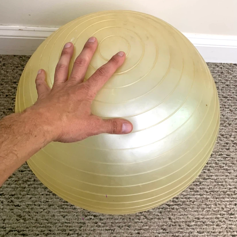 Exercise Ball Fitness Stability Ball Core Workout Gym Equipment - photo 4