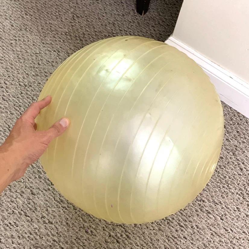 Exercise Ball Fitness Stability Ball Core Workout Gym Equipment - photo 5
