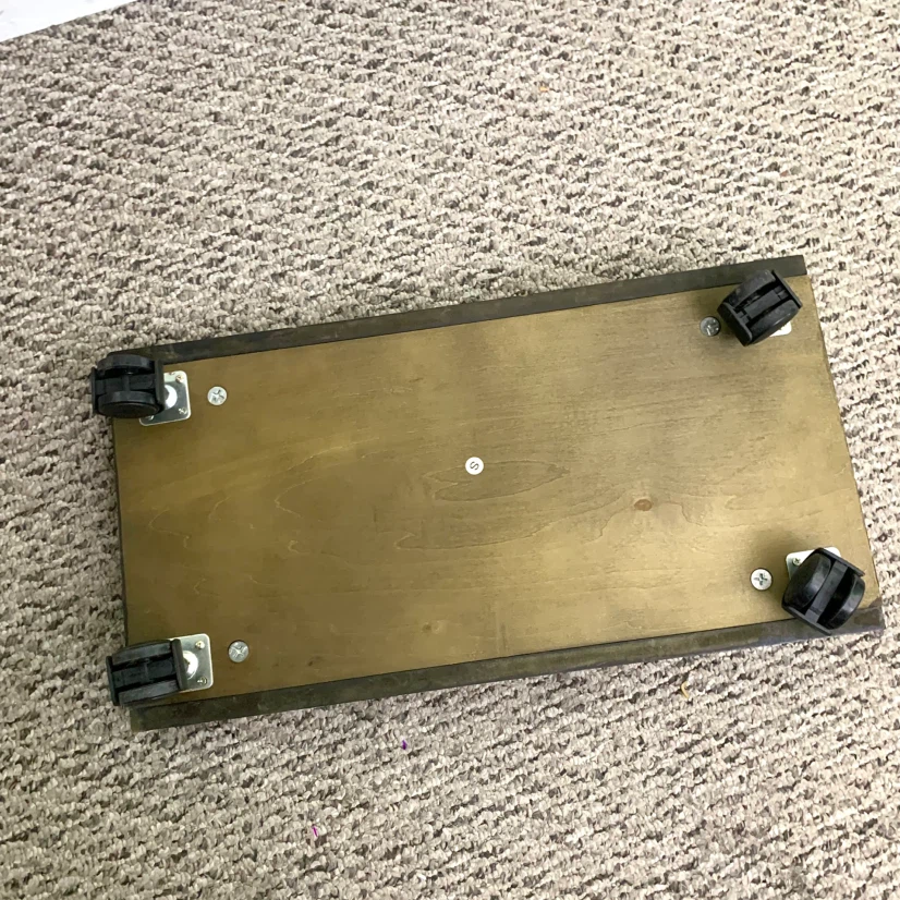 Computer Tower Stand Rolling PC Holder Desktop CPU Stand Wheels - photo 5