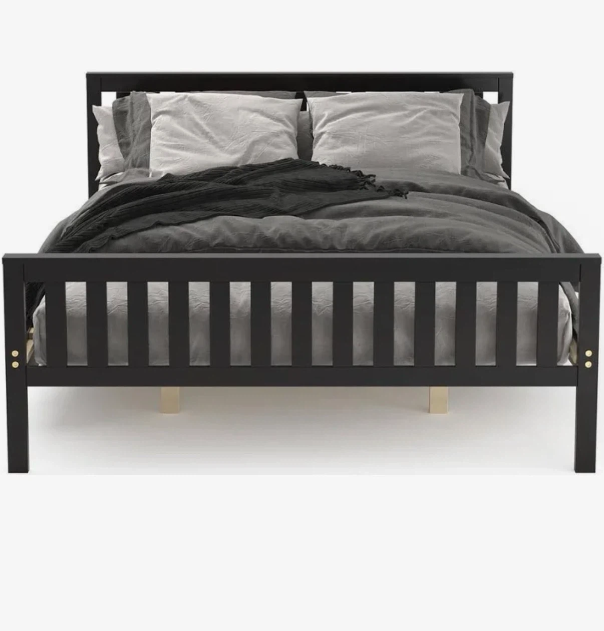 New. COSTWAY Full Size Bed Frame