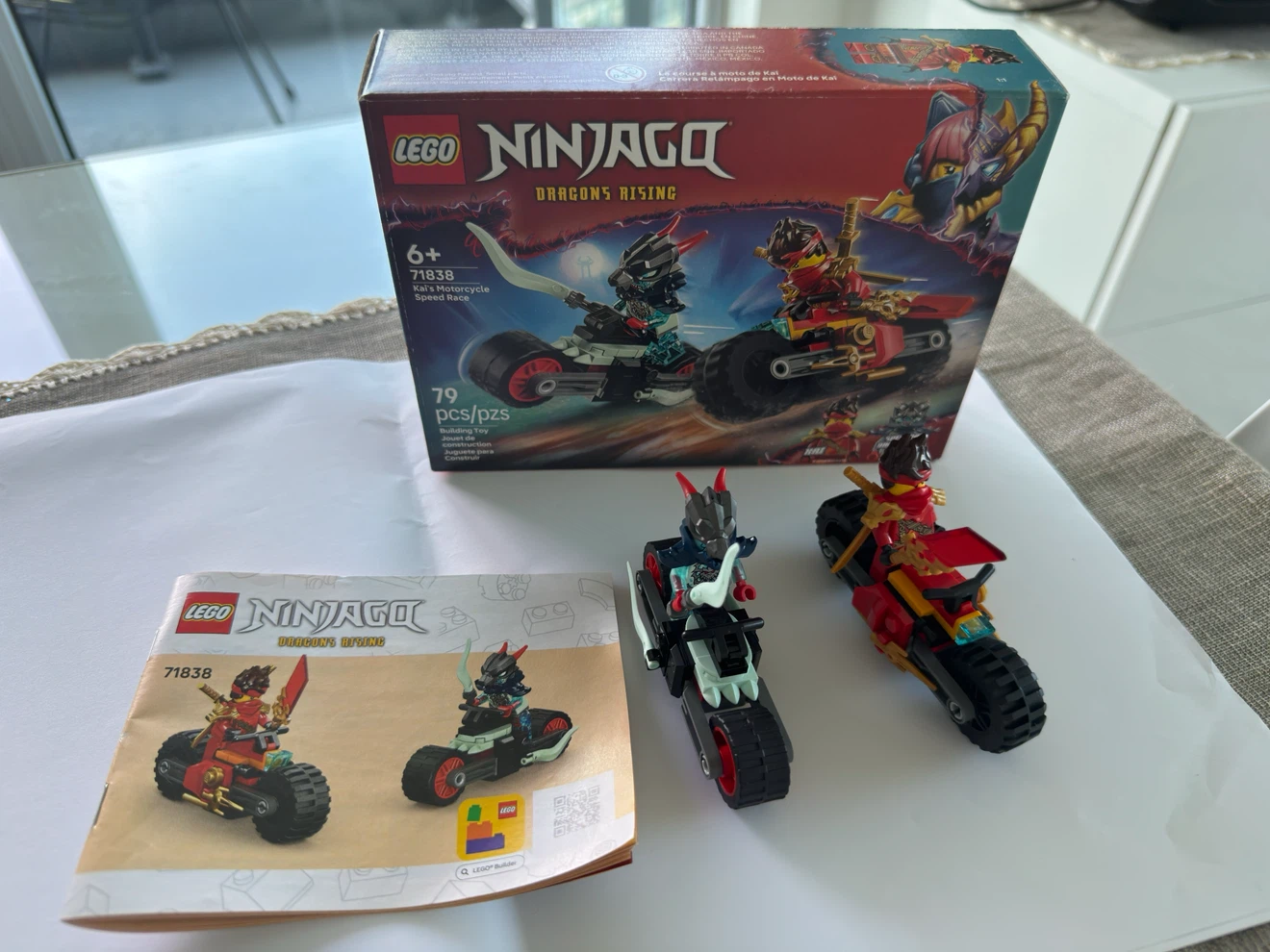 LEGO Ninjago 71838 Kai's Motorcycle Speed Race