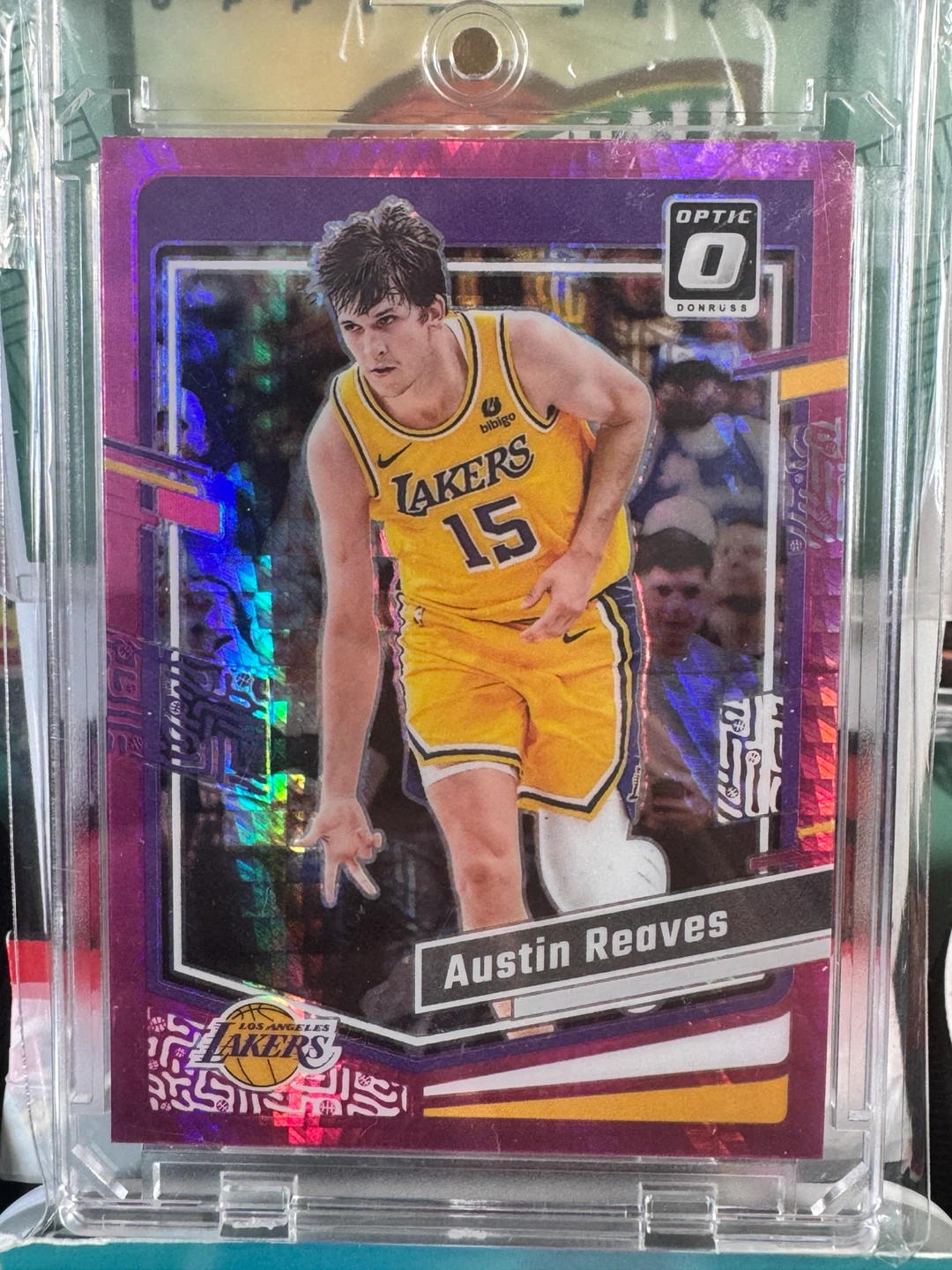 Austin Reaves 2023-24 Panini Donruss Optic Basketball Card