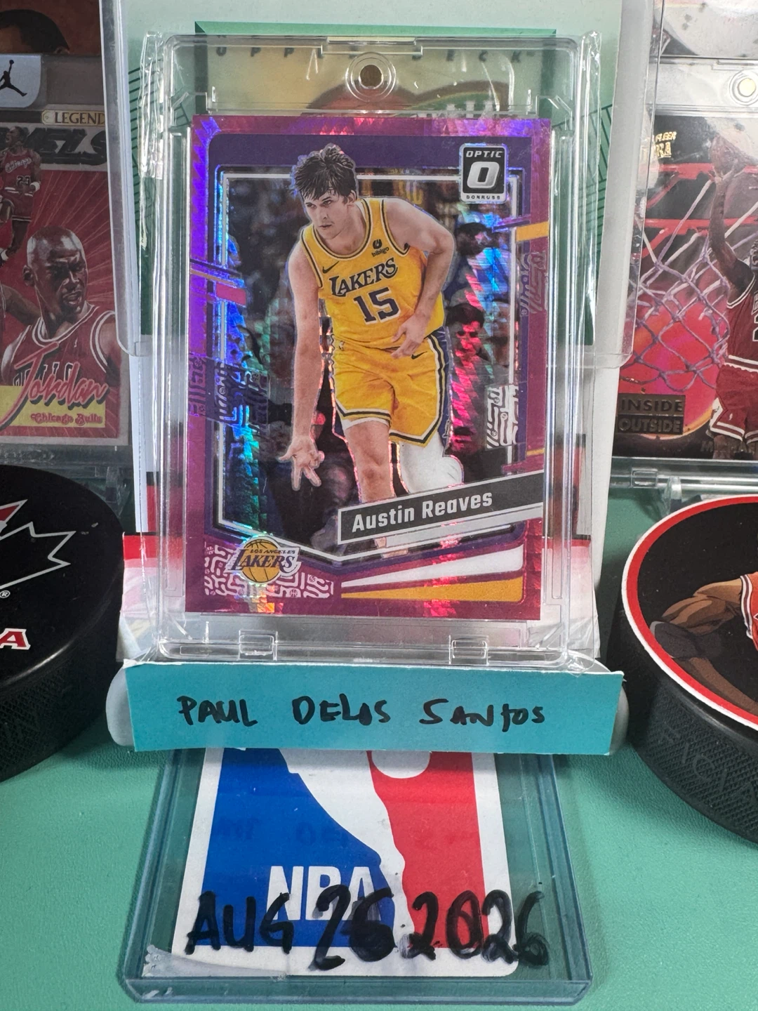 Austin Reaves 2023-24 Panini Donruss Optic Basketball Card - photo 2