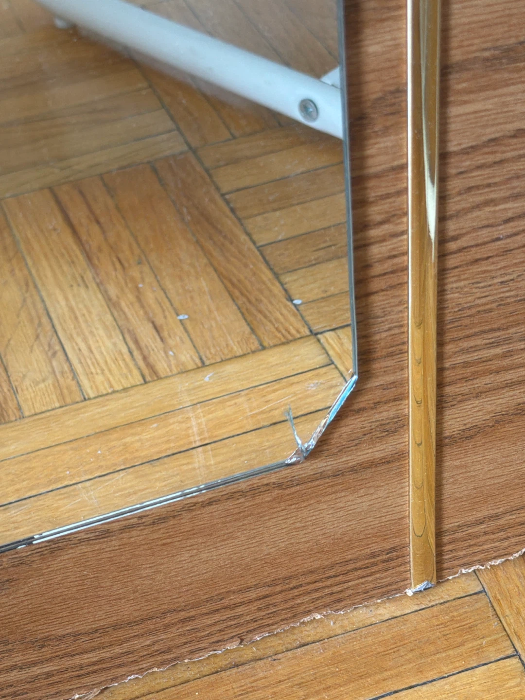 Arched Mirror with Wood-veneer Frame - photo 2