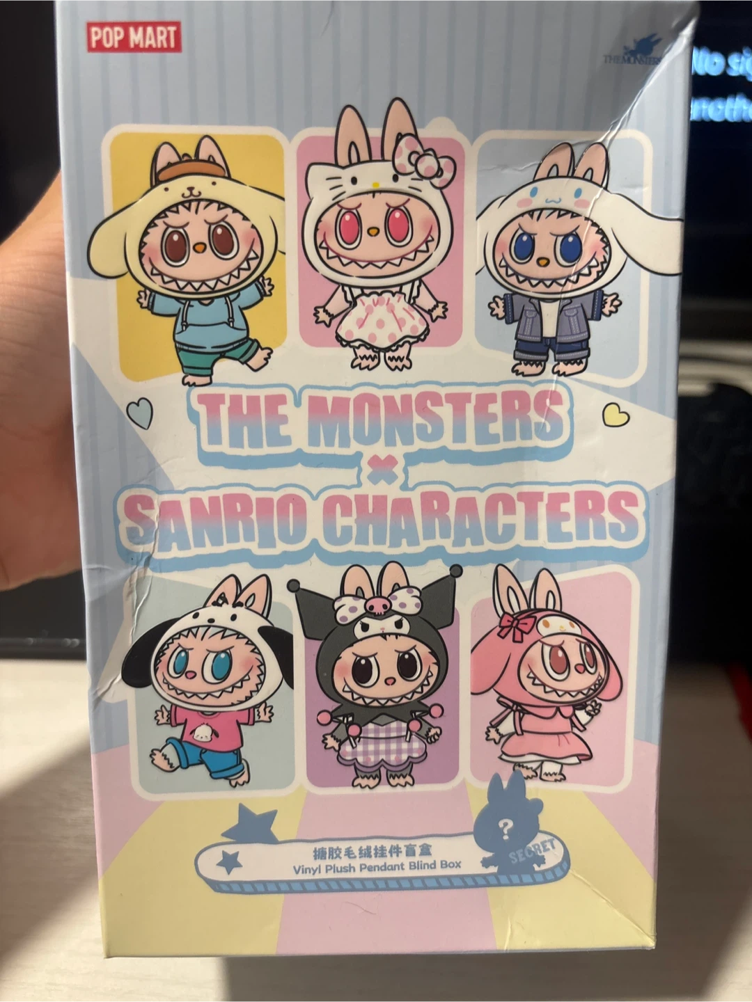 Pop Mart The Monsters+Sanrio Characters Labubu