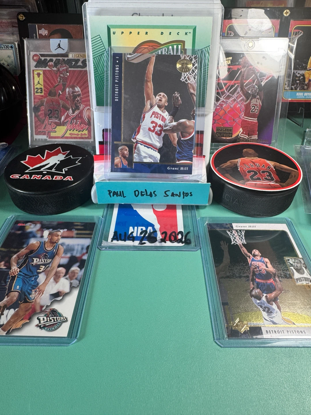 Grant Hill Detroit Pistons Basketball Cards
