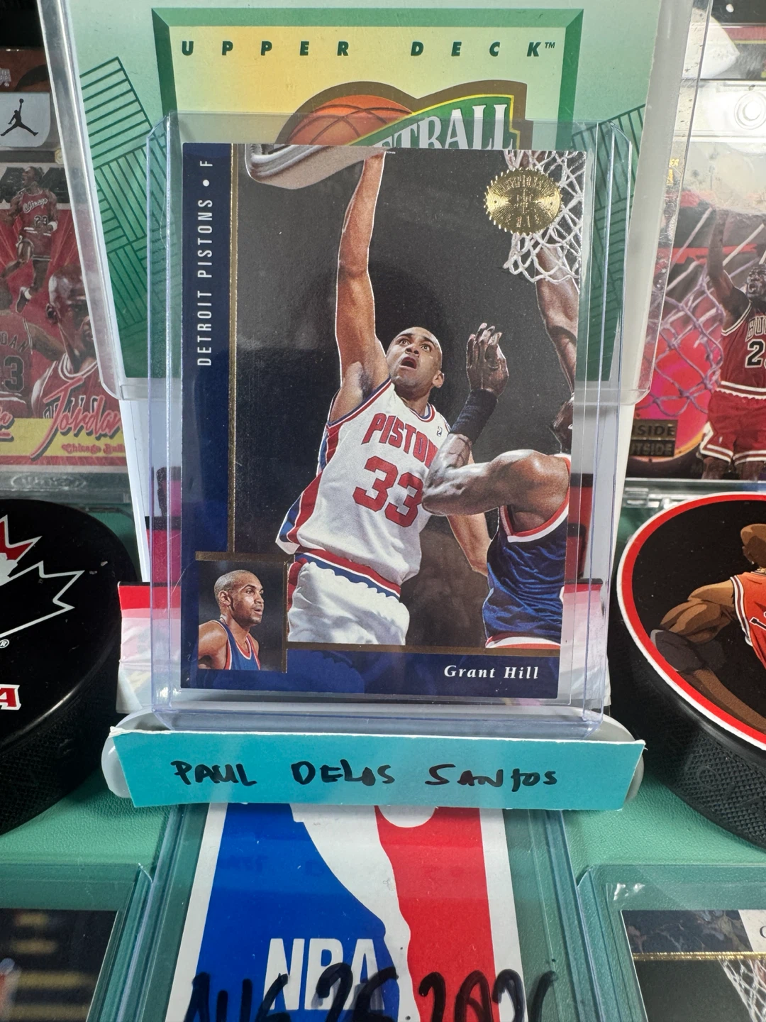 Grant Hill Detroit Pistons Basketball Cards - photo 2