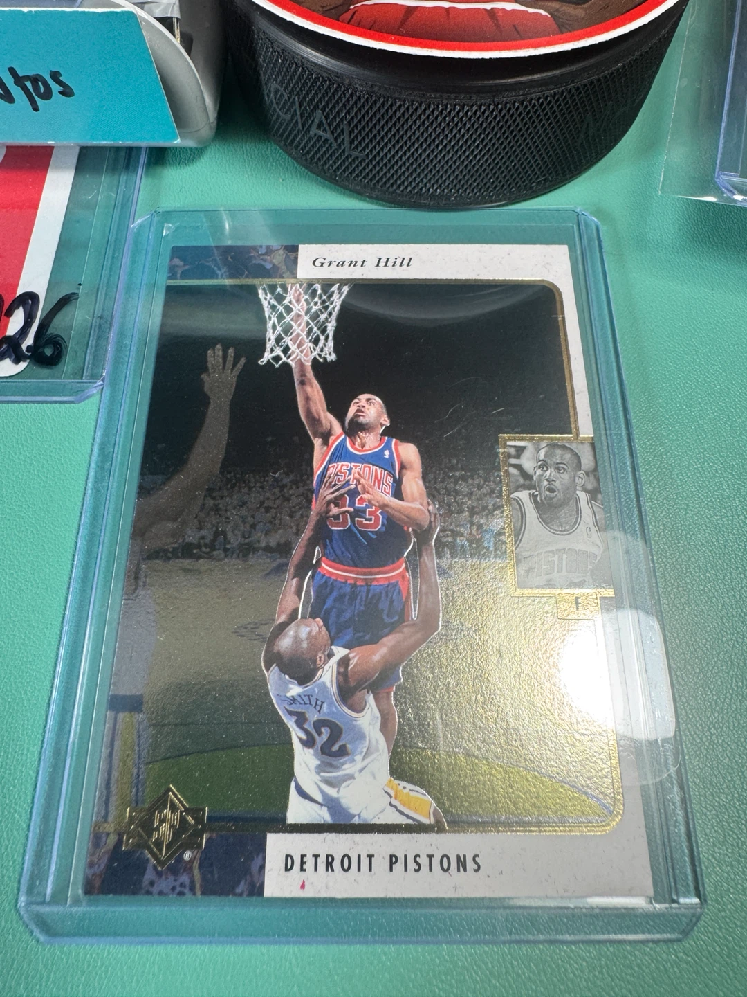 Grant Hill Detroit Pistons Basketball Cards - photo 4