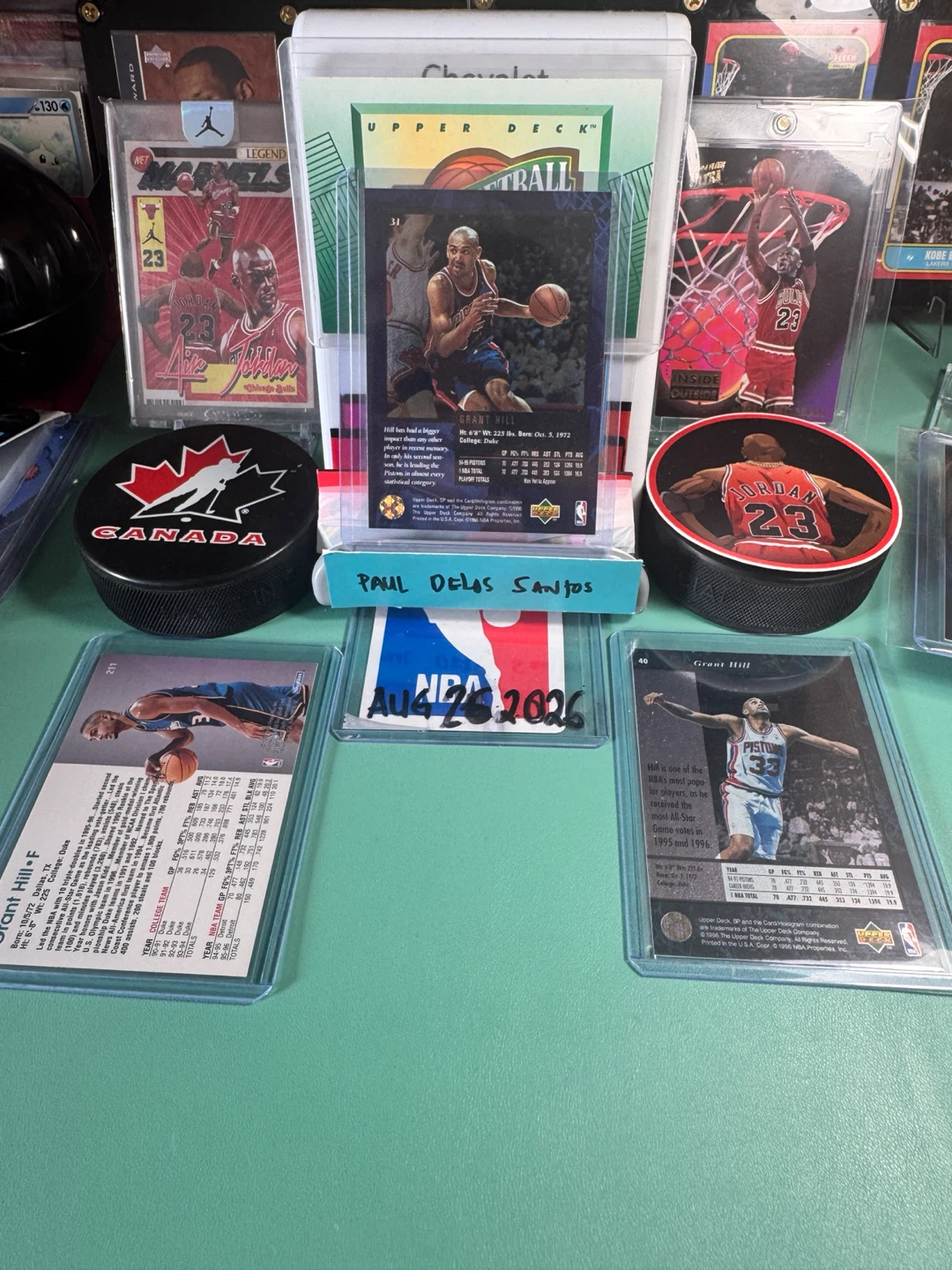 Grant Hill Detroit Pistons Basketball Cards - photo 5