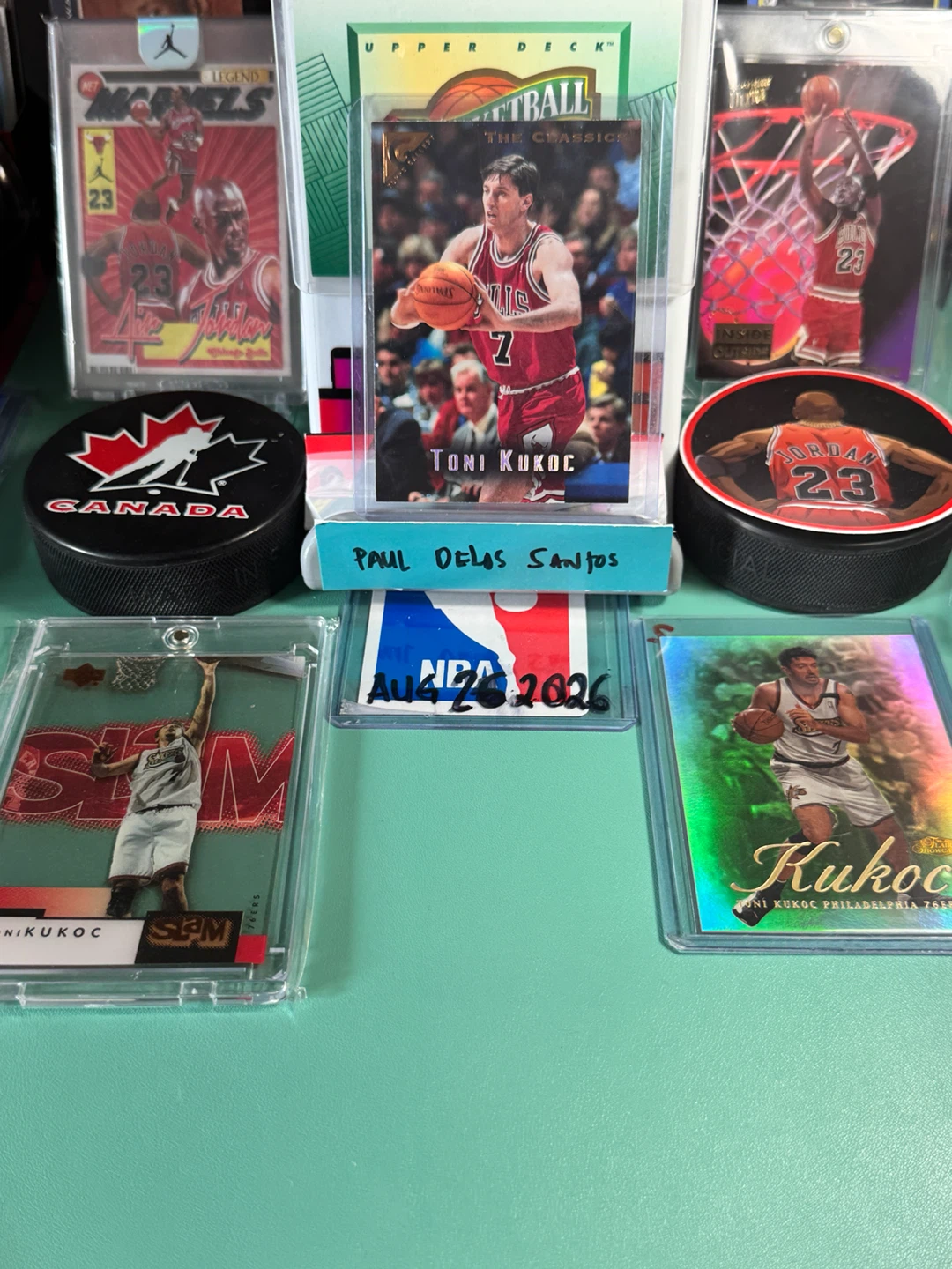 Toni Kukoc NBA Trading Card Collection