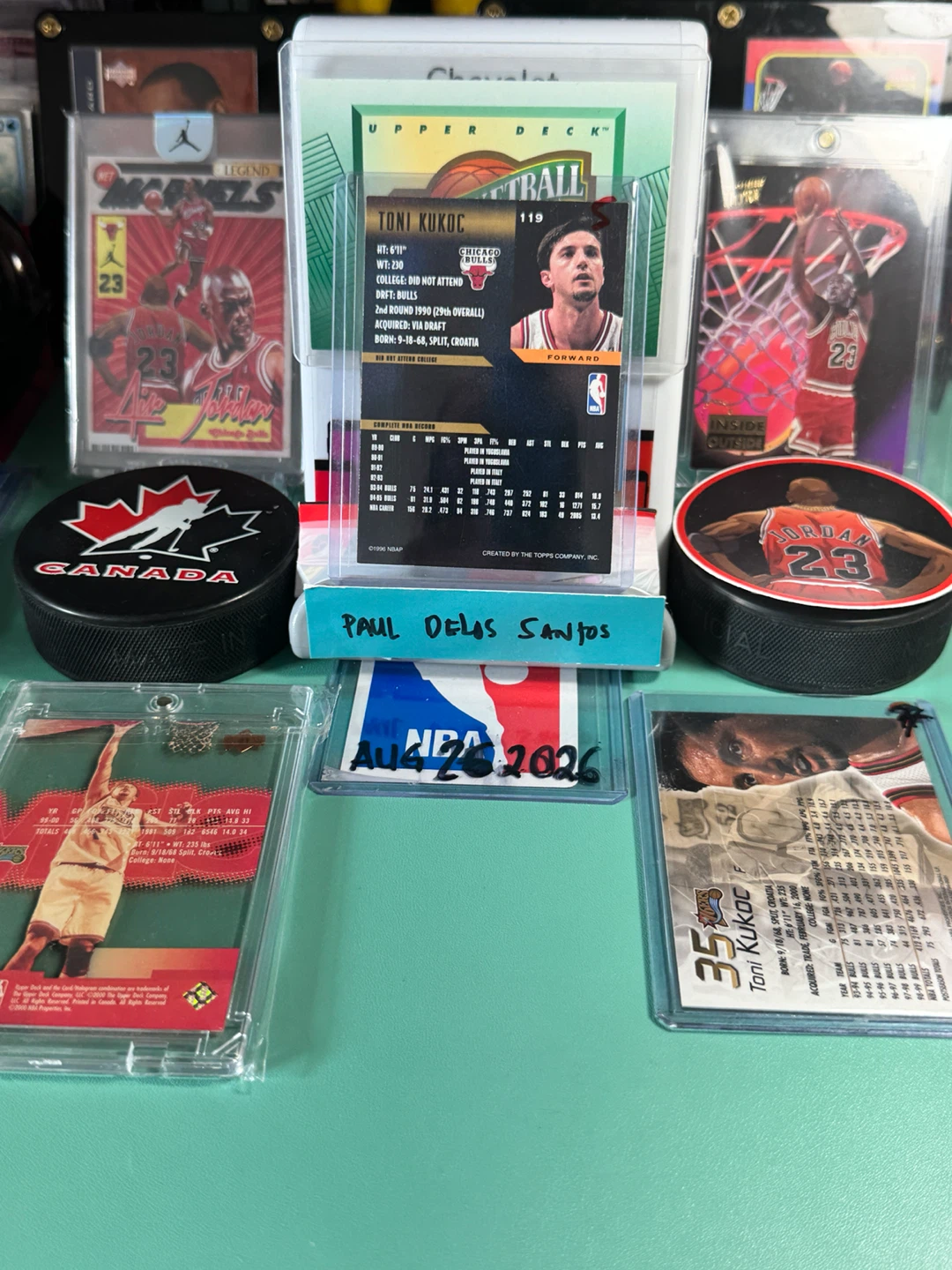 Toni Kukoc NBA Trading Card Collection - photo 5