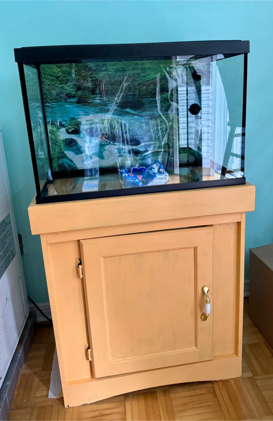 Glass Aquarium Tank and Stand