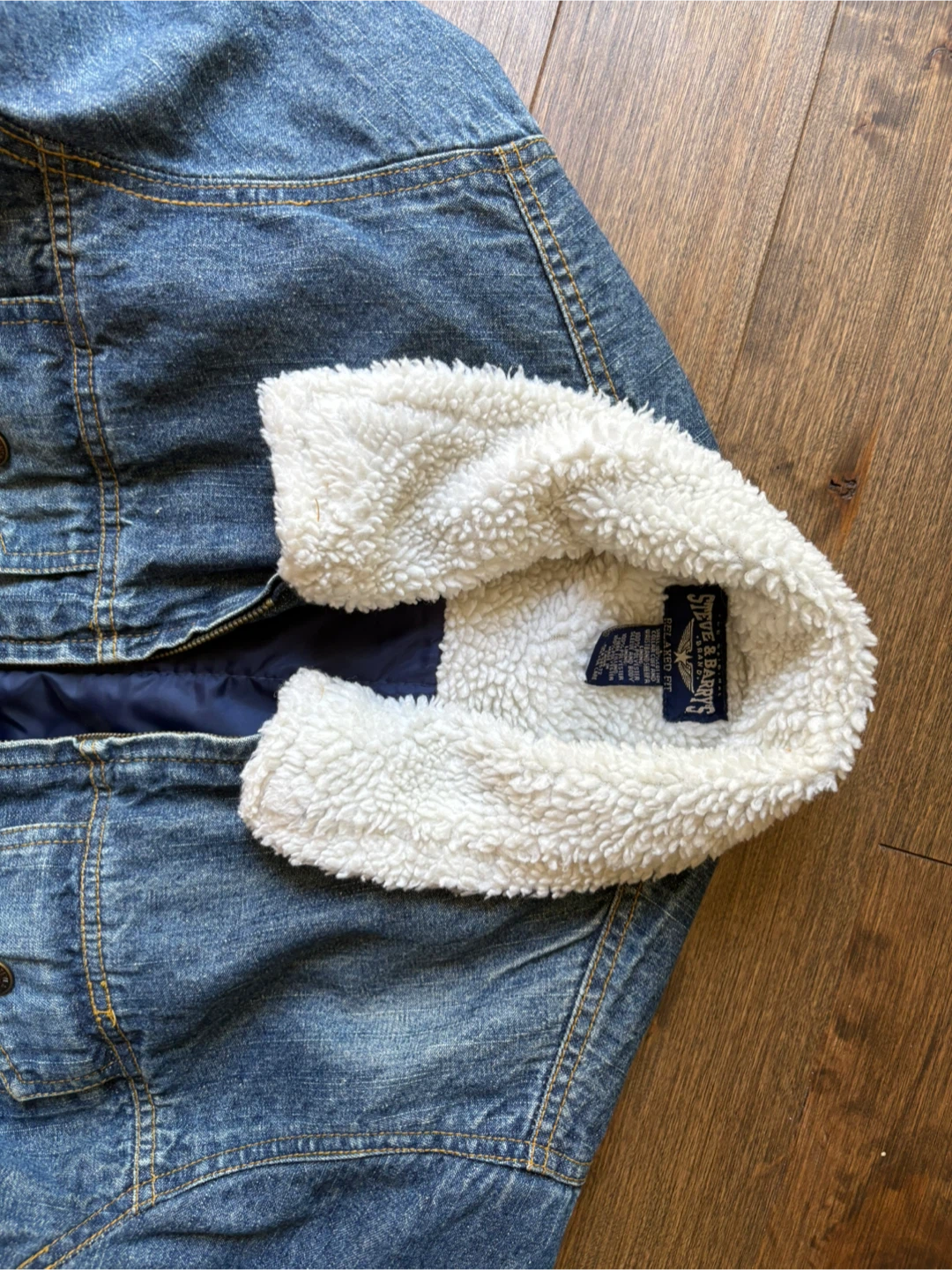 Vintage Steve and Barry’s Denim Jacket - photo 2