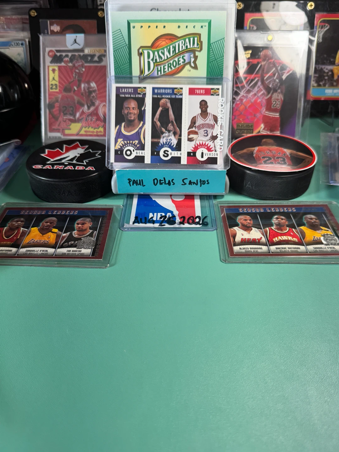 Upper Deck Basketball Heroes Trading Cards Lot