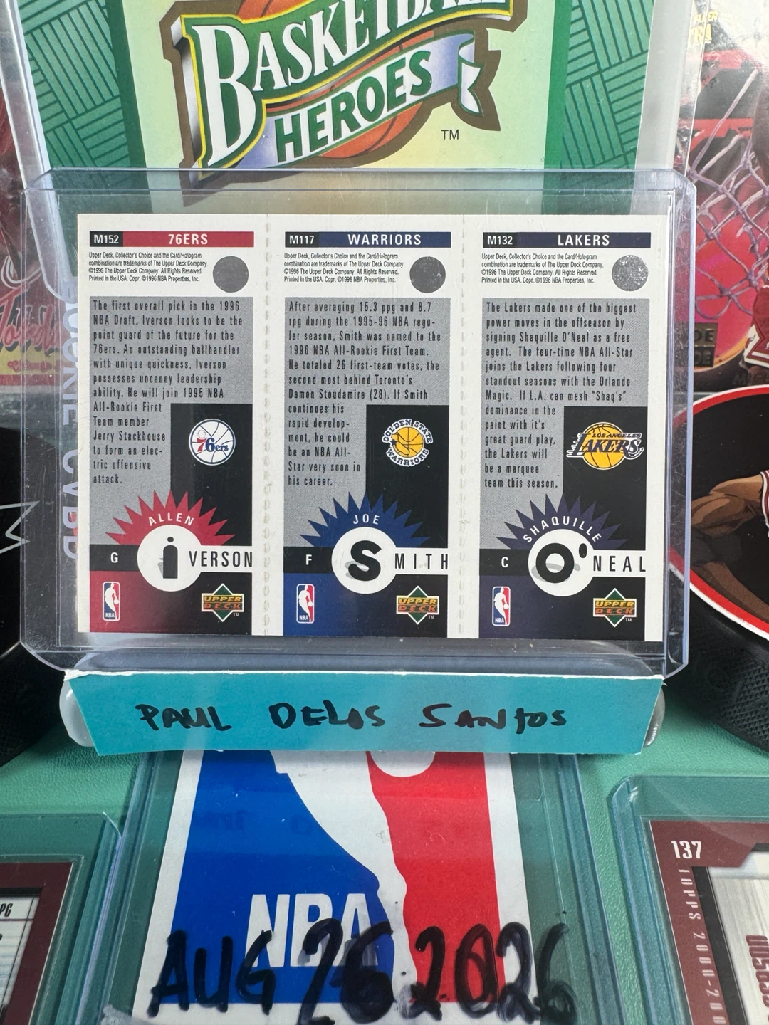 Upper Deck Basketball Heroes Trading Cards Lot - photo 5