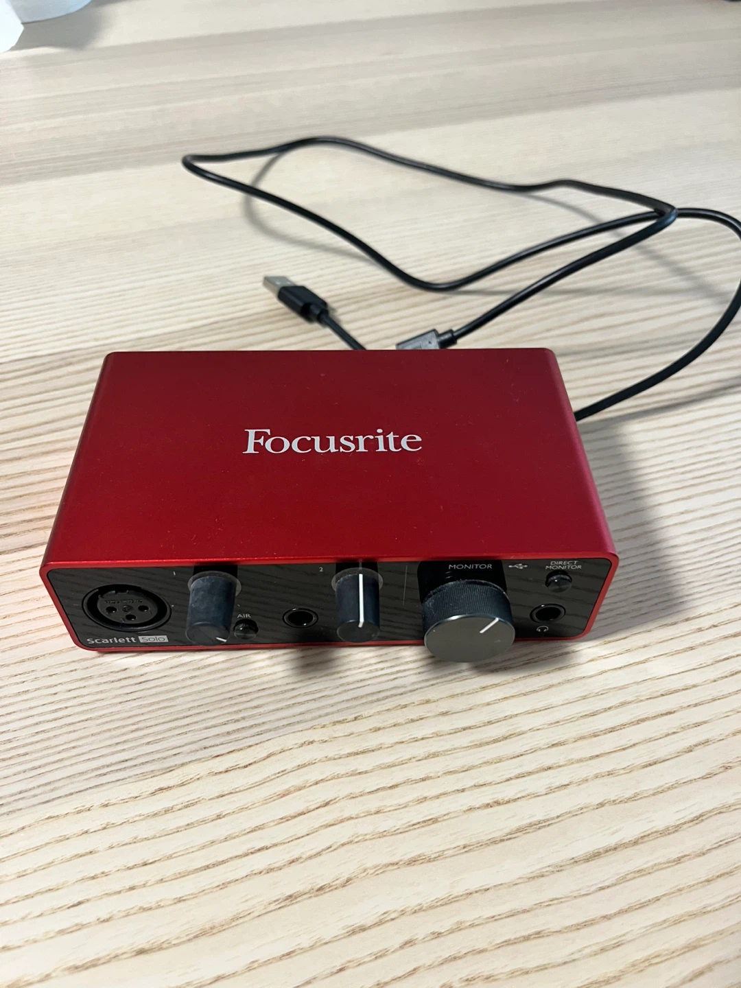 Focusrite Scarlett Solo USB Audio Interface