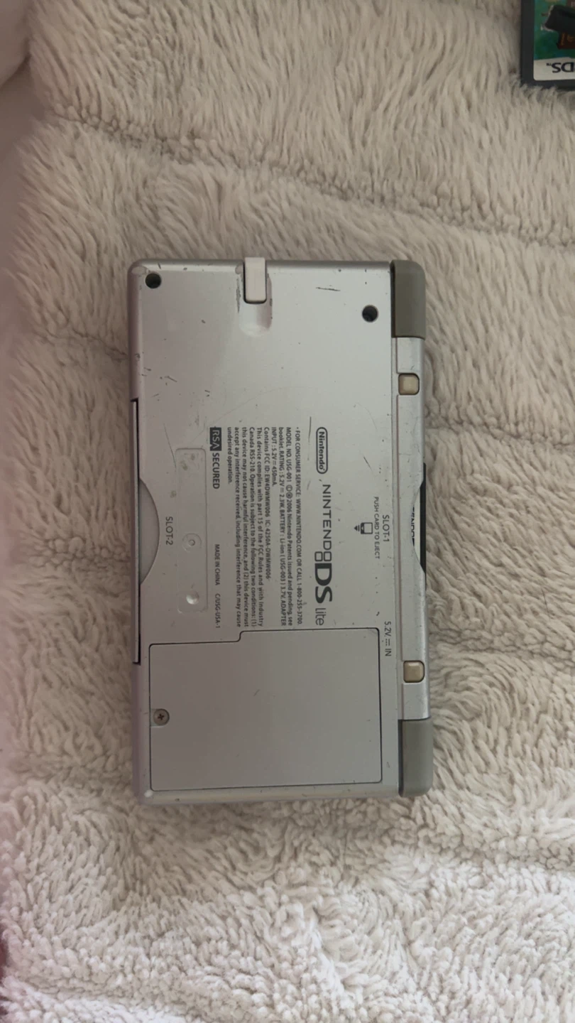Nintendo DS Lite Silver Working - photo 3
