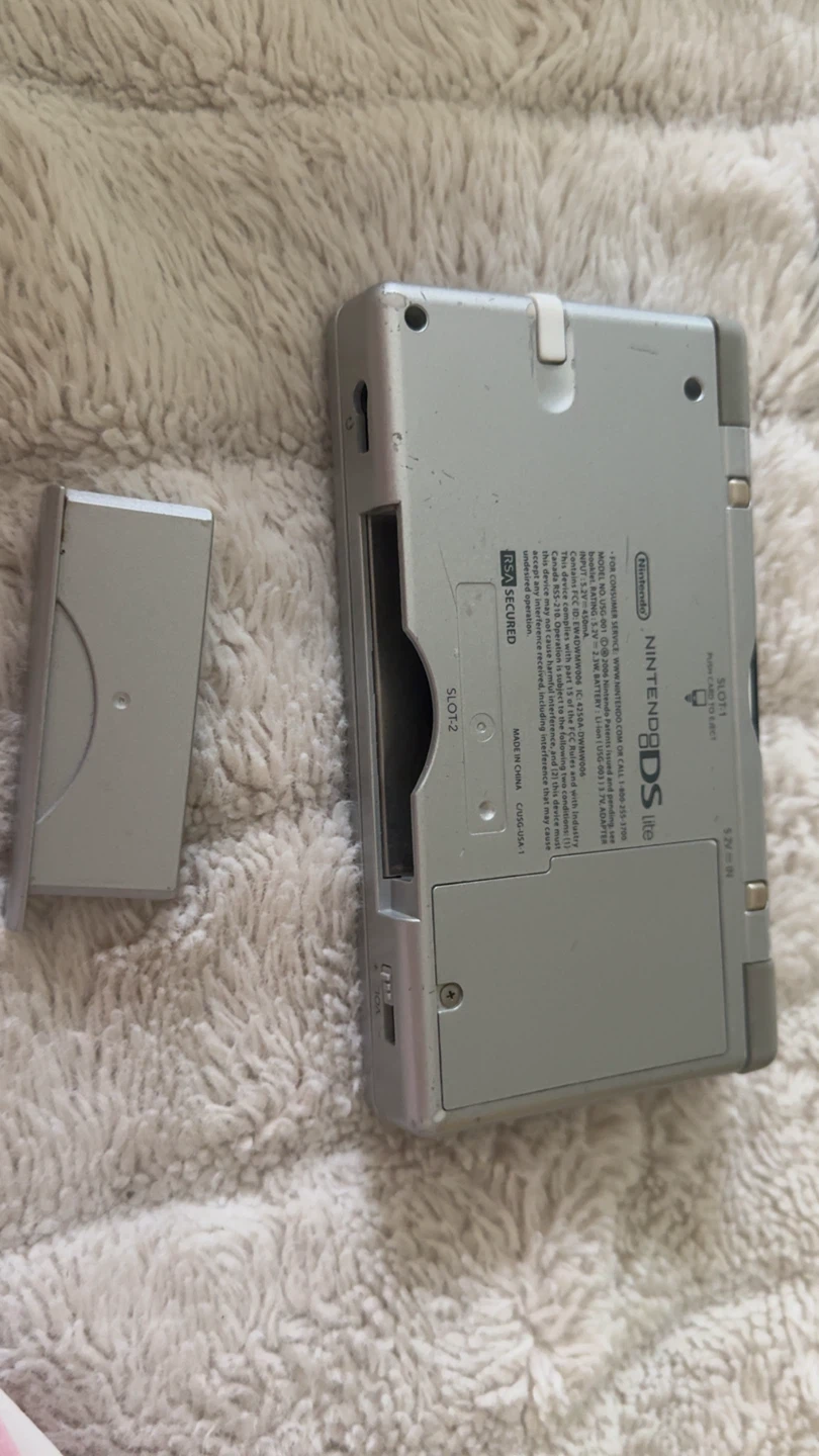 Nintendo DS Lite Silver Working - photo 4