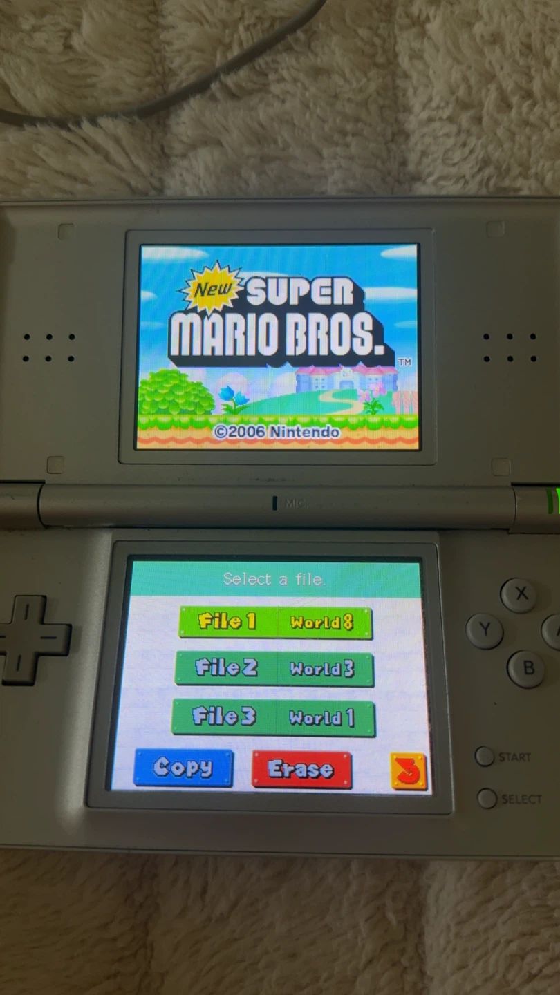 Nintendo DS Lite Silver Working - photo 5