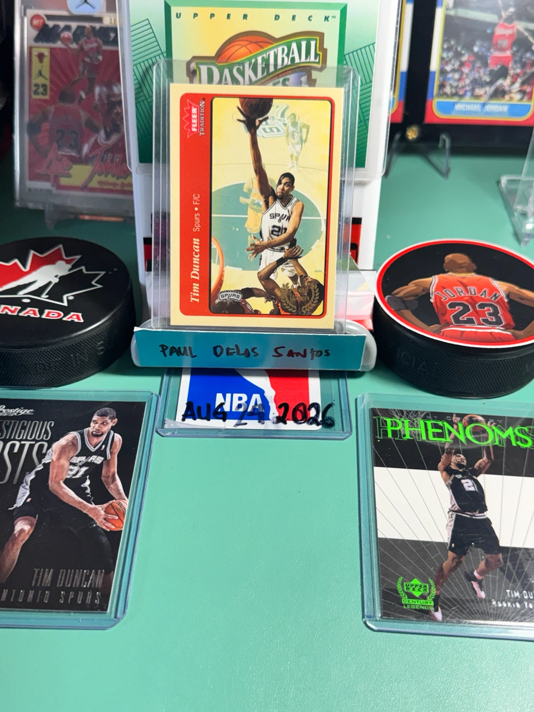 Tim Duncan San Antonio Spurs Basketball Cards