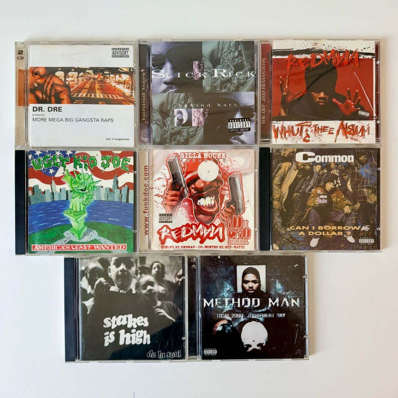 Assorted Hip Hop CD’s