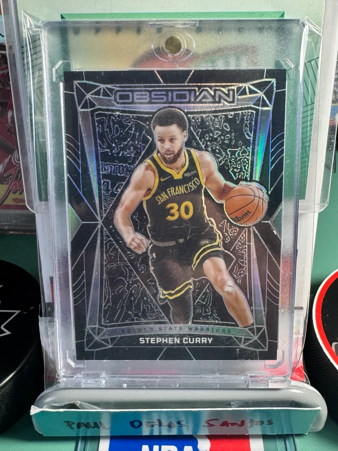 2023-24 Panini Obsidian Stephen Curry Basketball Card