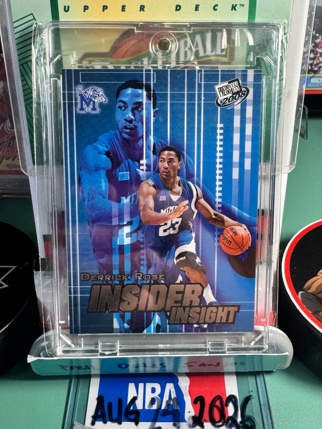 2008 Press Pass Derrick Rose Insider Insight Basketball Card