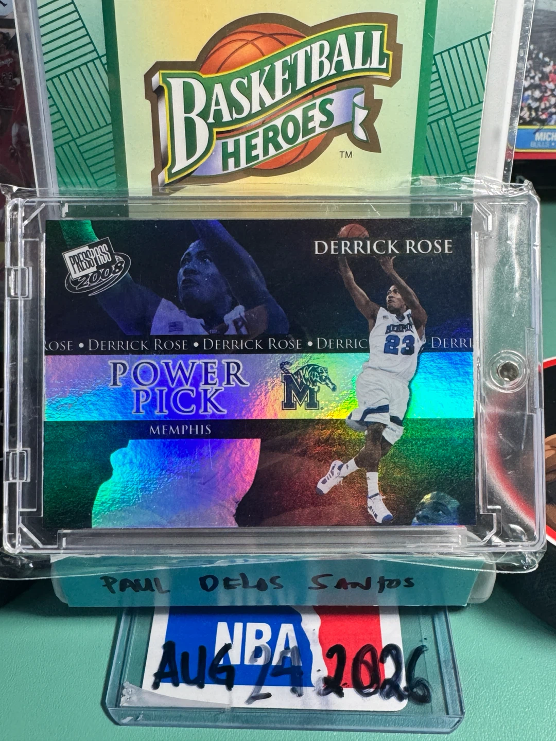 Derrick Rose 2008 Upper Deck Basketball Card