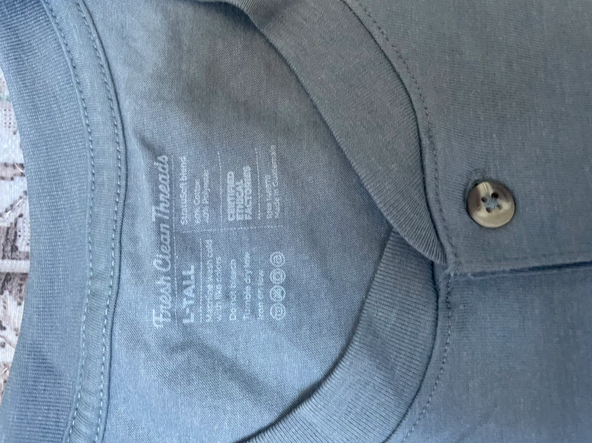 Fresh Clean Threads L-Tall Henley Shirt - photo 2
