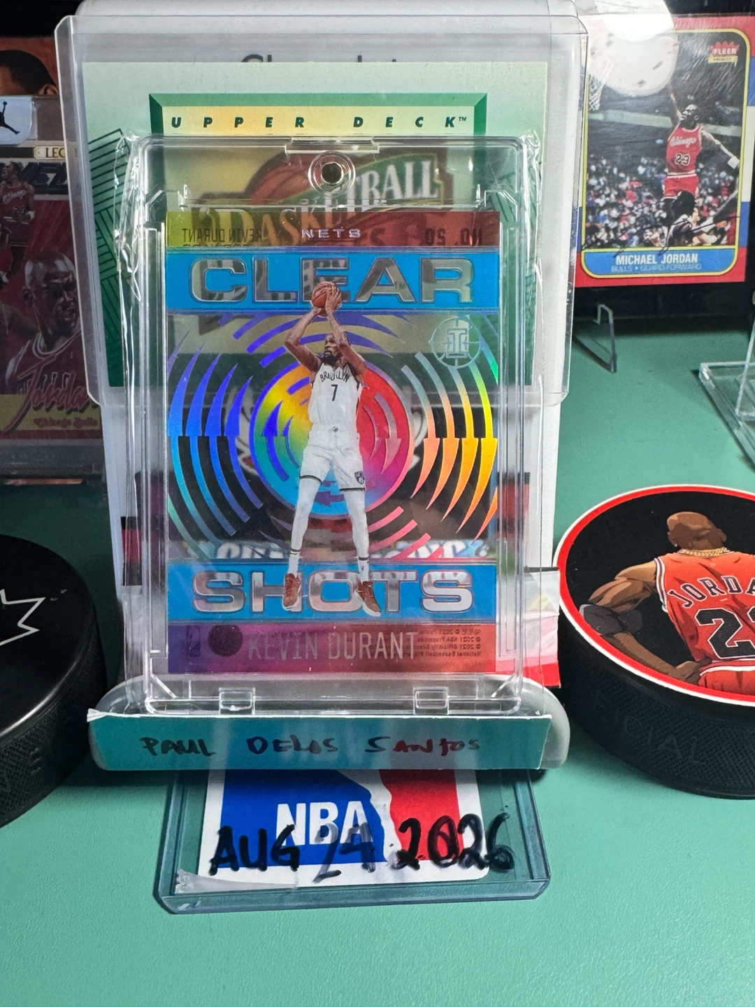 2021-22 Panini Select Kevin Durant Clear Shots Card - photo 2