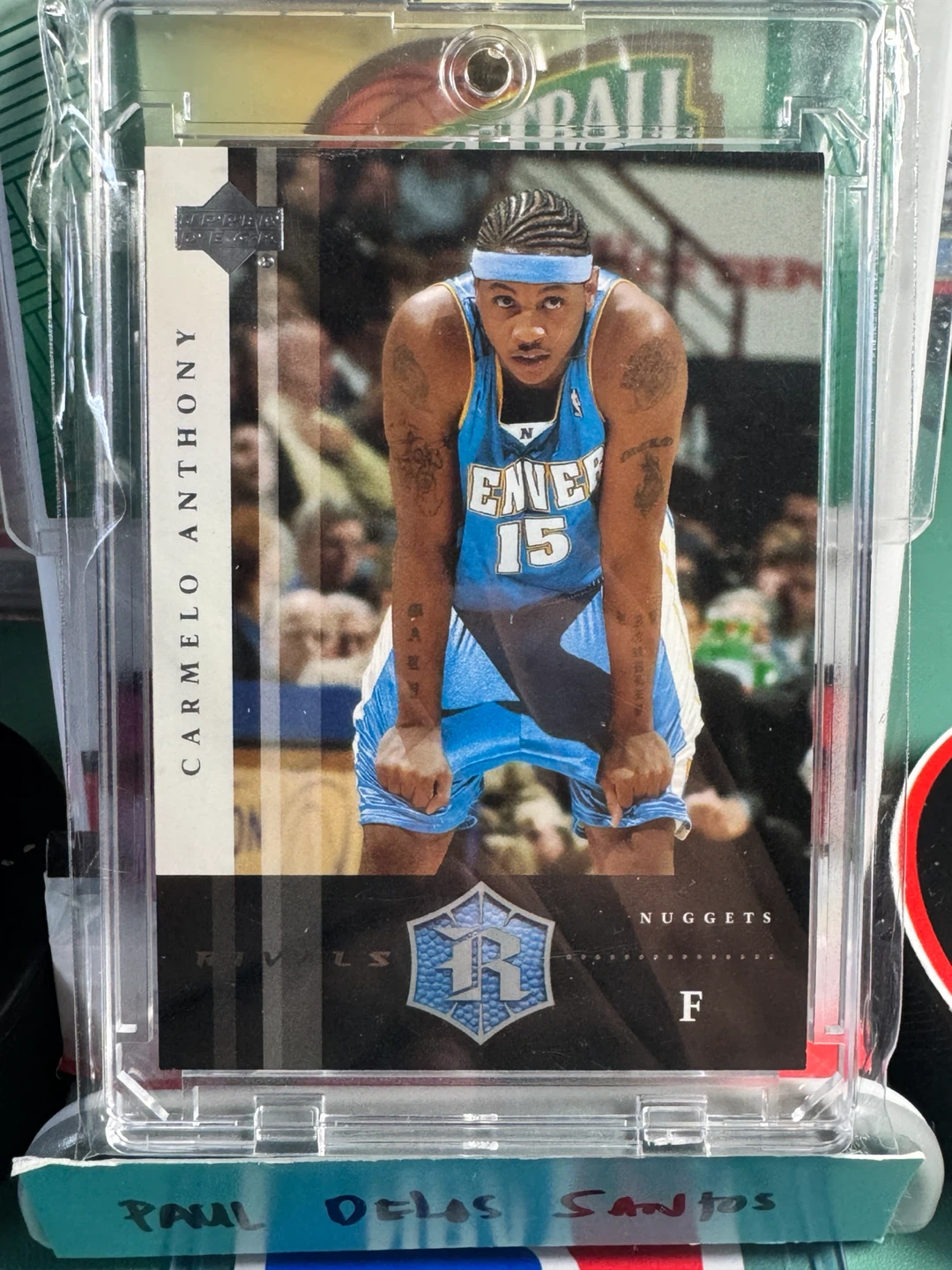 Upper Deck Carmelo Anthony Denver Nuggets Trading Card