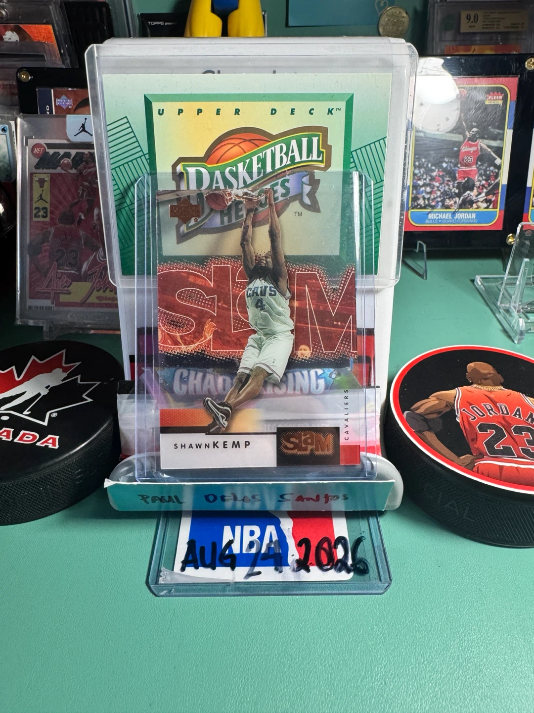 Upper Deck Slam Basketball Card - Shawn Kemp - photo 2