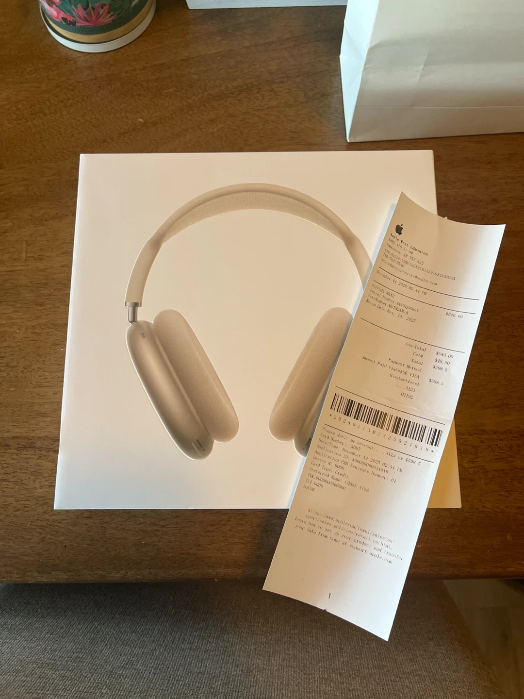 Apple AirPods Max Starlight with Smart Case - photo 4