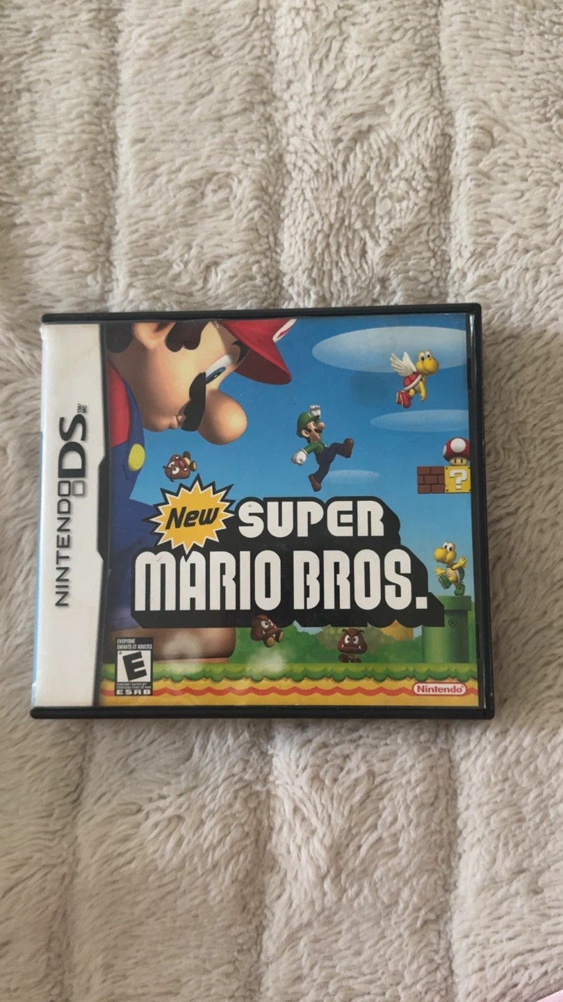 Super Mario Bros Nintendo DS Game 2006