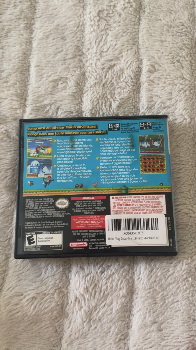 Super Mario Bros Nintendo DS Game 2006 - photo 2