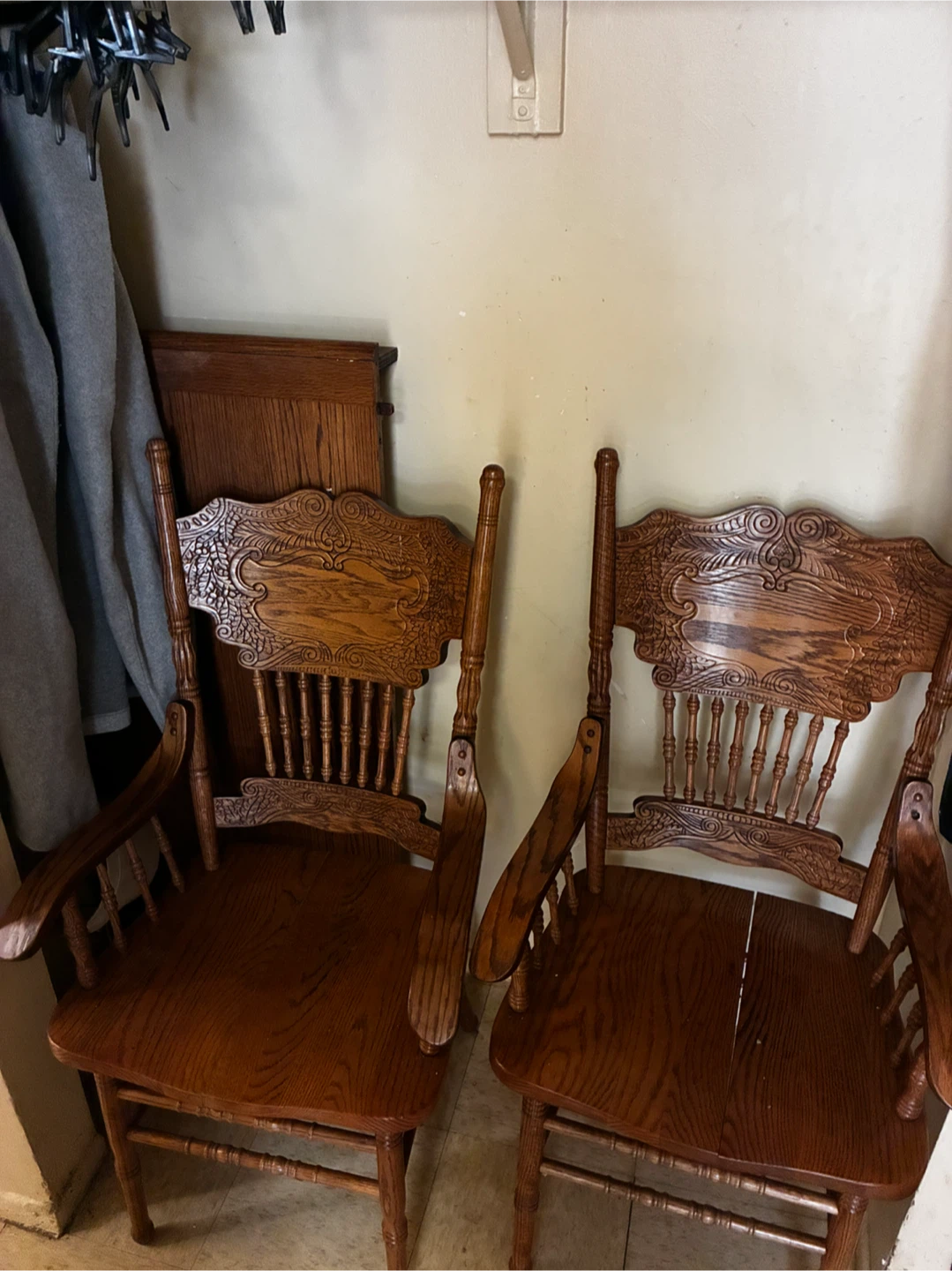 Wooden Dining Table and Chairs Set - photo 2